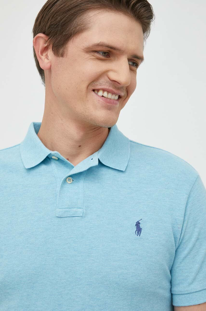 Polo Ralph Lauren Bavlnené polo tričko jednofarebný - Pepit.sk