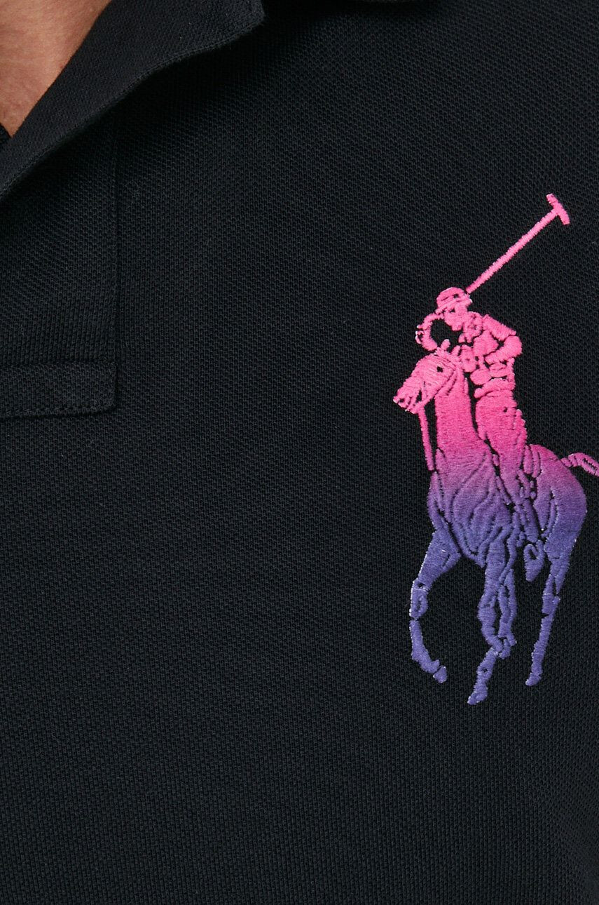 Polo Ralph Lauren Bavlnené polo tričko zelená farba jednofarebný - Pepit.sk