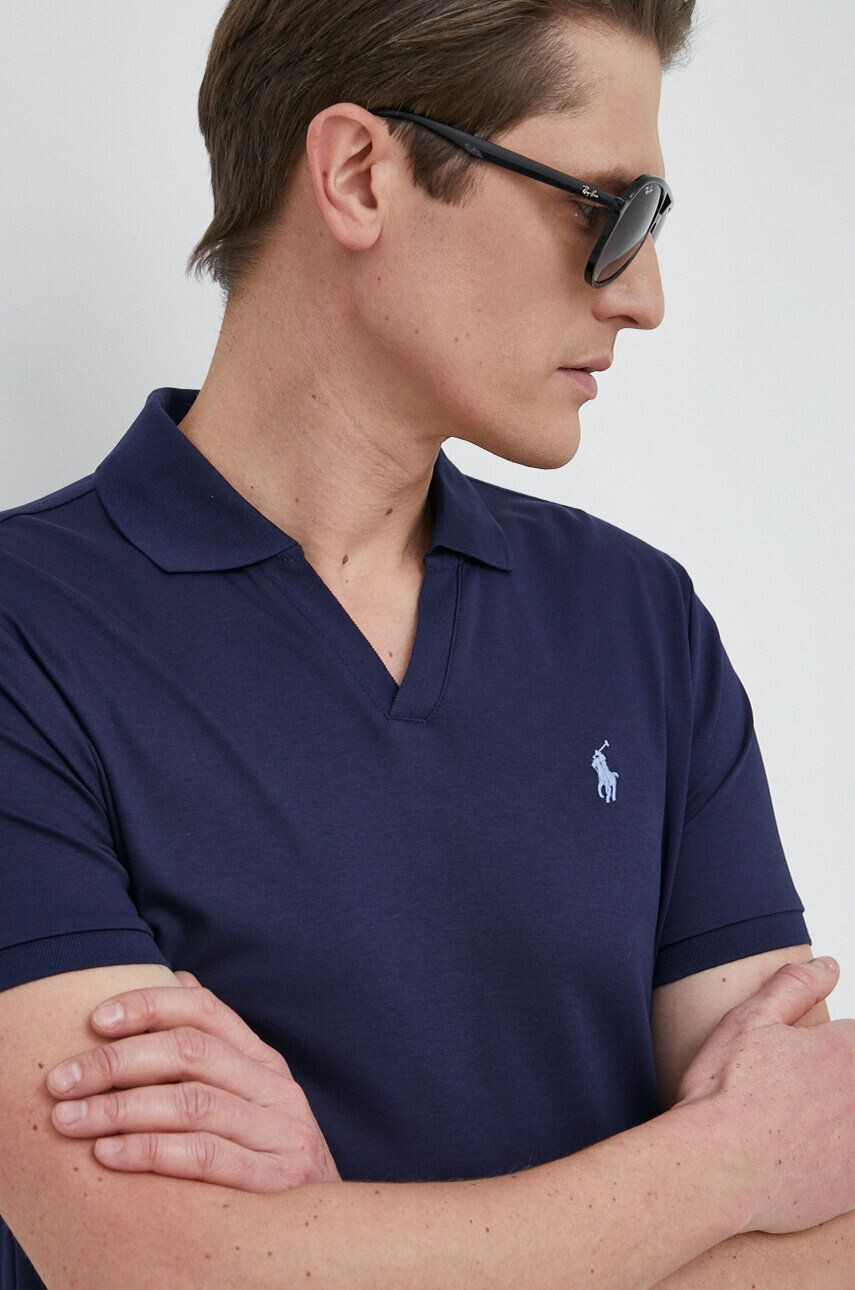 Polo Ralph Lauren Bavlnené polo tričko jednofarebný - Pepit.sk