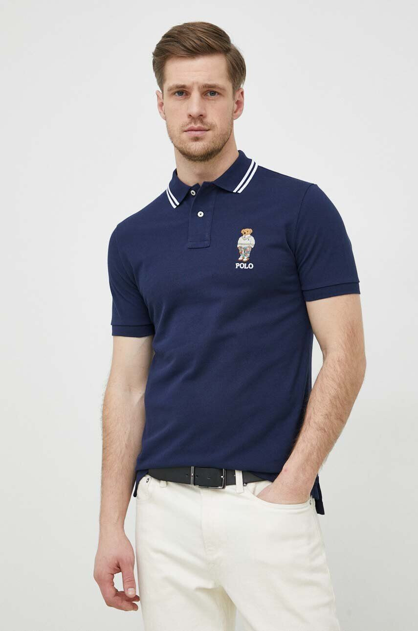 Polo Ralph Lauren Bavlnené polo tričko jednofarebný - Pepit.sk