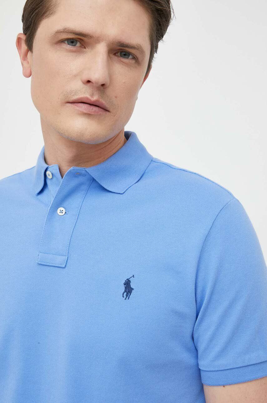 Polo Ralph Lauren Bavlnené polo tričko žltá farba jednofarebný - Pepit.sk