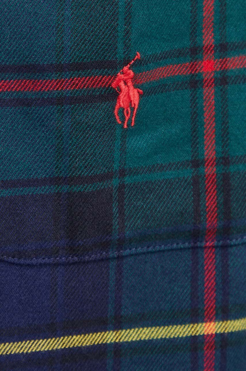 Polo Ralph Lauren Bavlnené pyžamo zelená farba vzorovaná - Pepit.sk