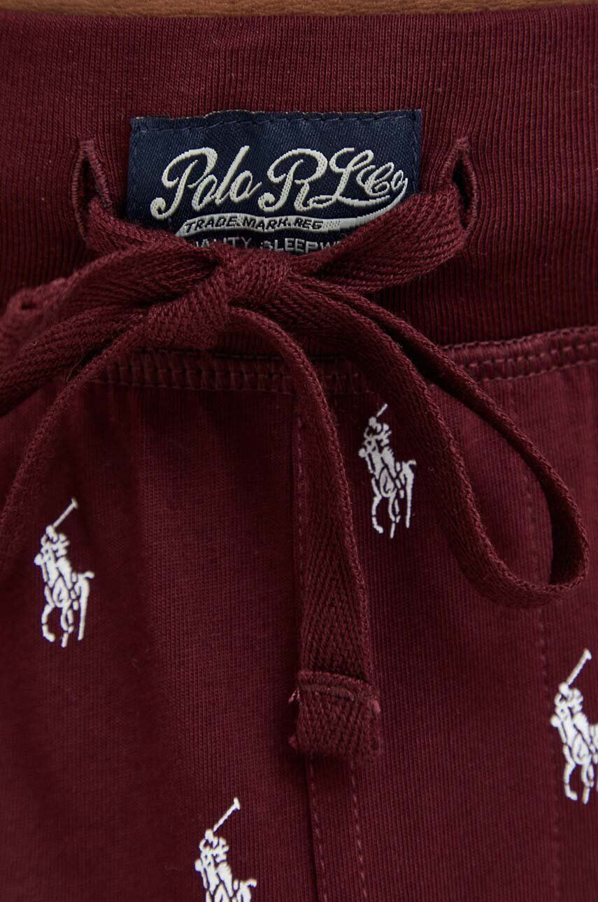 Polo Ralph Lauren Bavlnené pyžamové nohavice červená farba vzorovaná - Pepit.sk