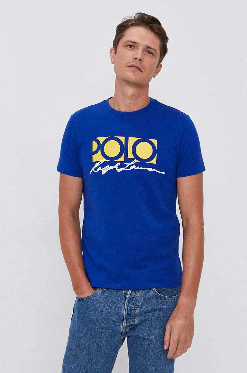 Polo Ralph Lauren Bavlnené tričko s potlačou - Pepit.sk