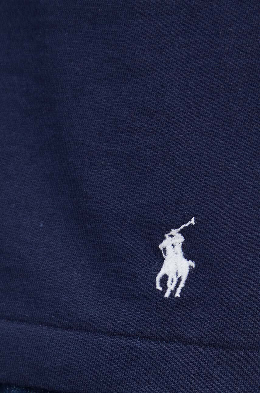 Polo Ralph Lauren Bavlnené tričko pánsky tmavomodrá farba s potlačou - Pepit.sk