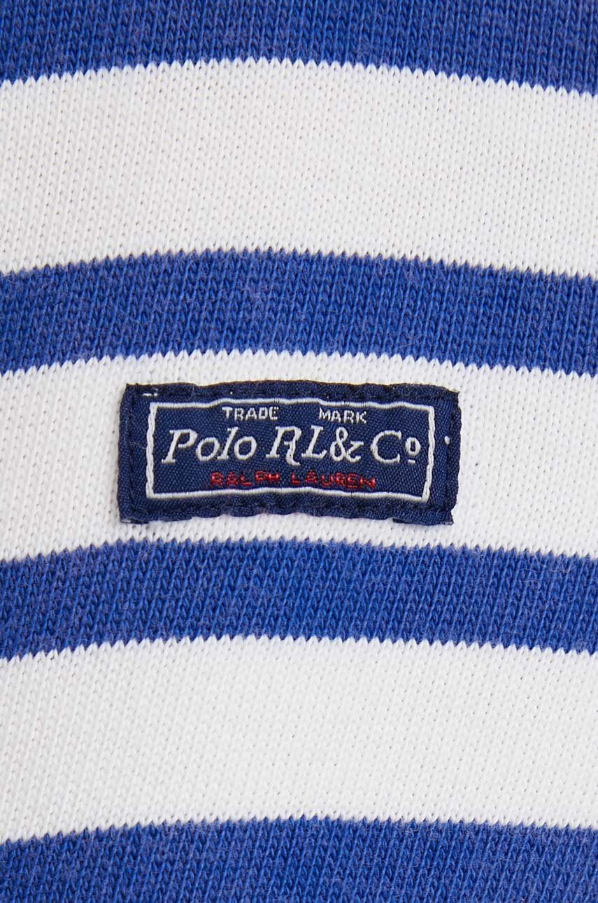 Polo Ralph Lauren Bavlnené tričko s dlhým rukávom biela farba - Pepit.sk