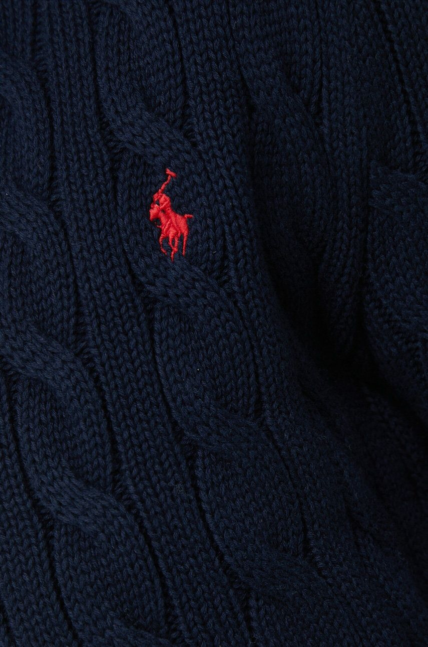 Polo Ralph Lauren Bavlnený kardigán dámsky tmavomodrá farba - Pepit.sk