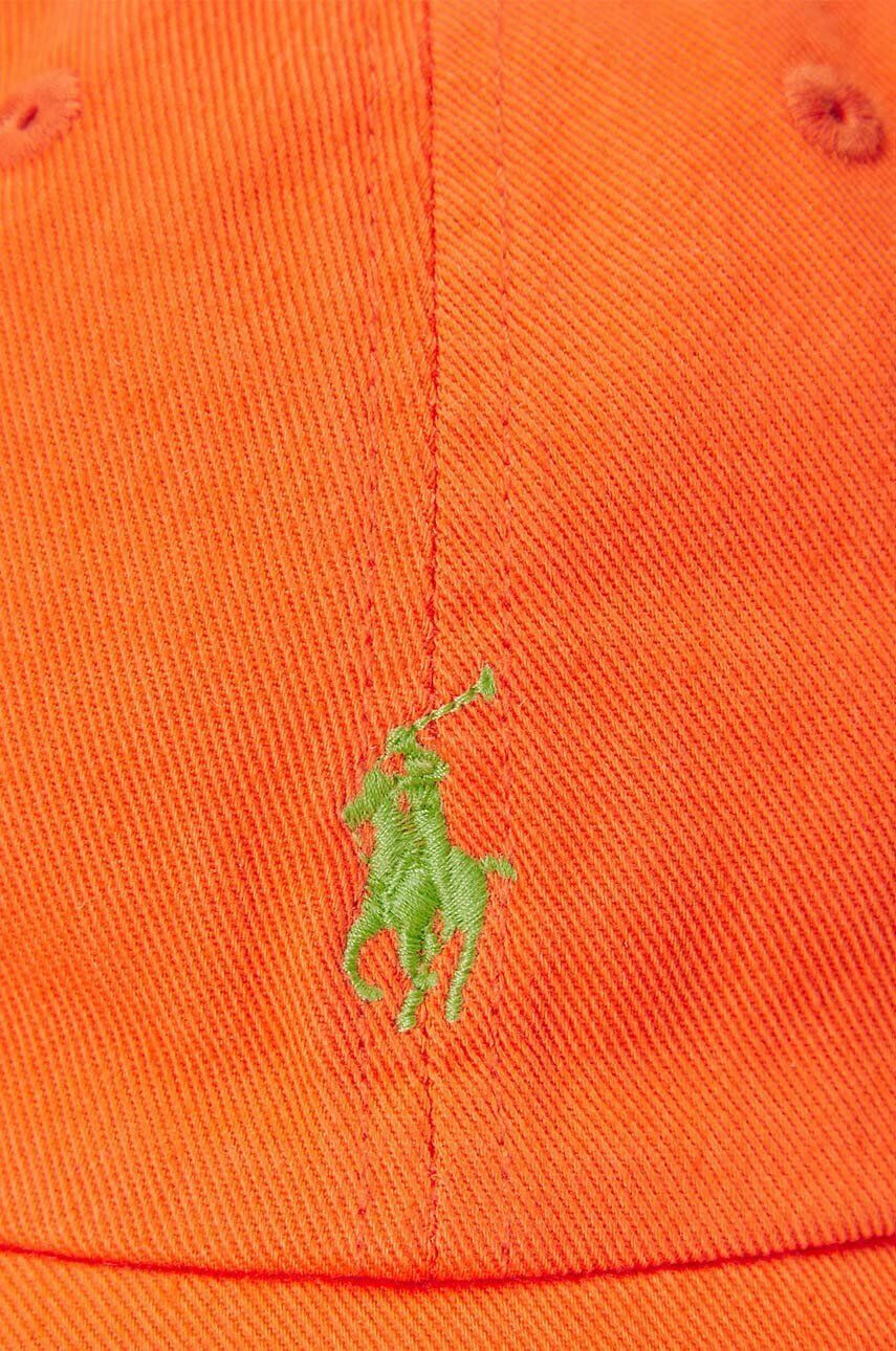 Polo Ralph Lauren Detská bavlnená šiltovka hnedá farba jednofarebná - Pepit.sk