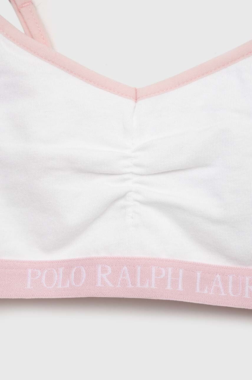 Polo Ralph Lauren Detská podprsenka 2-pak ružová farba - Pepit.sk