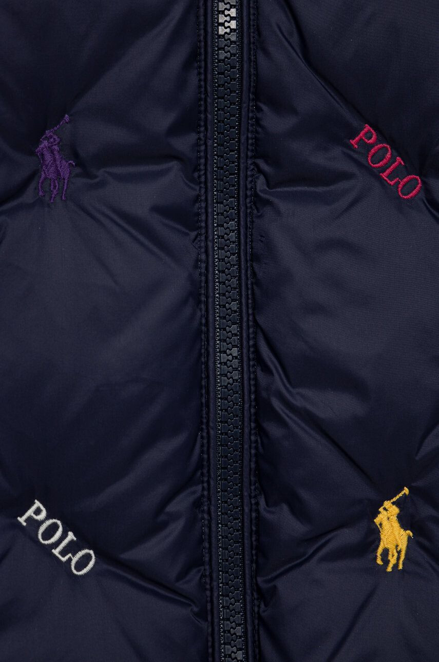 Polo Ralph Lauren Detská vesta tmavomodrá farba - Pepit.sk