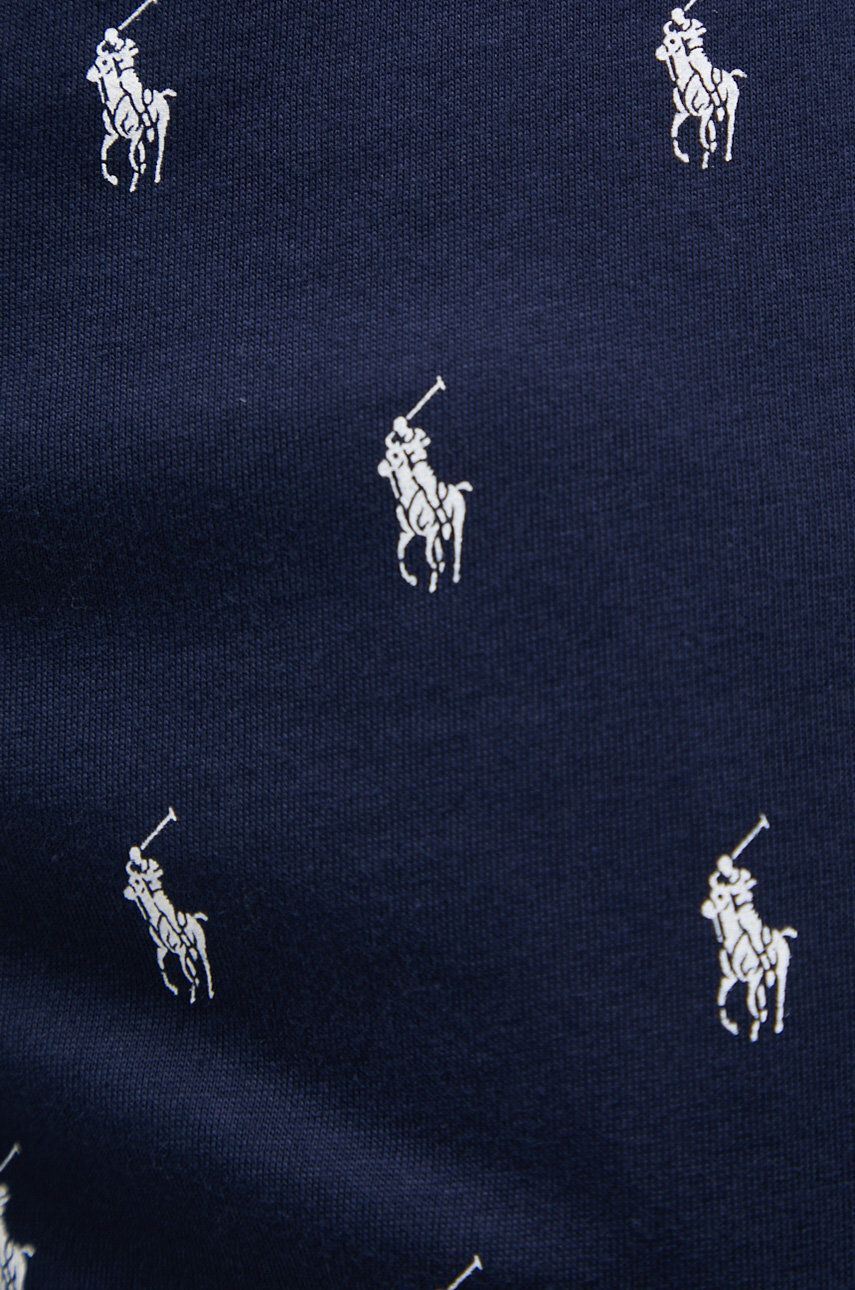 Polo Ralph Lauren Bavlnené pyžamo tmavomodrá farba s potlačou - Pepit.sk