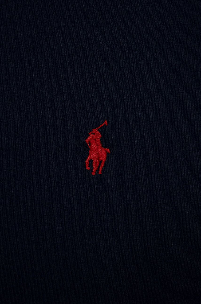 Polo Ralph Lauren Detské bavlnené tričko tmavomodrá farba jednofarebné - Pepit.sk