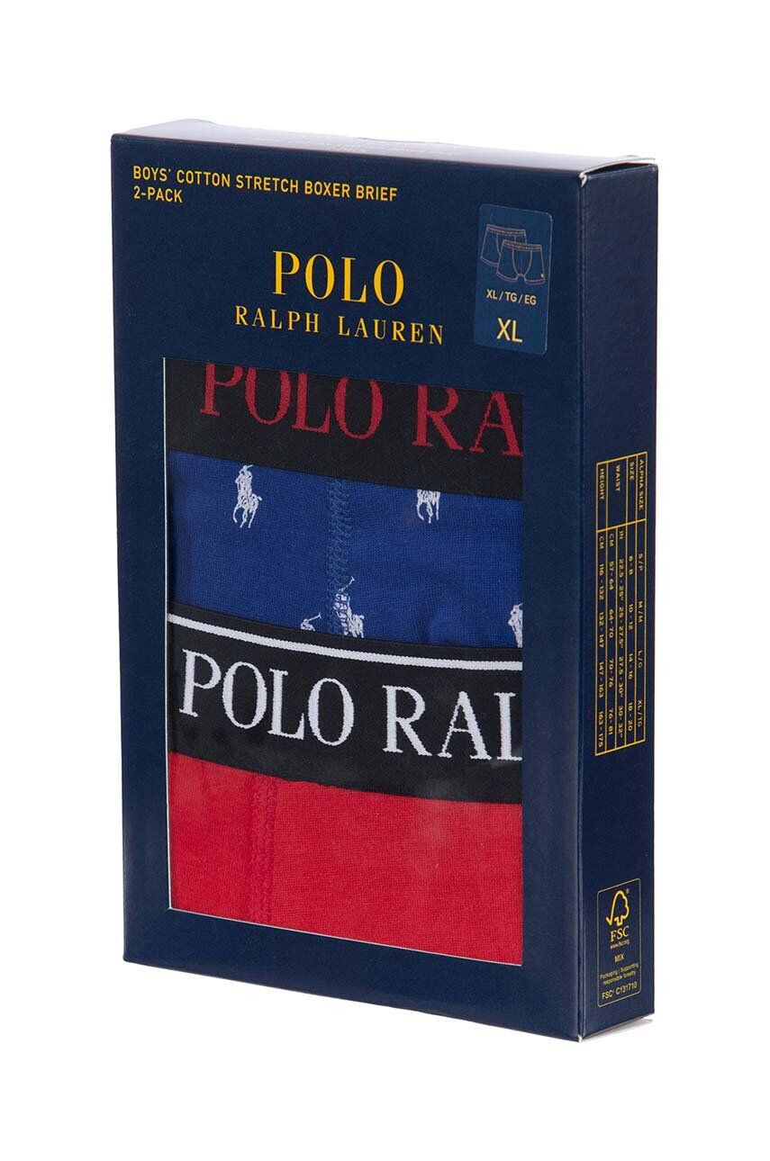 Polo Ralph Lauren Detské boxerky 2-pak tmavomodrá farba - Pepit.sk