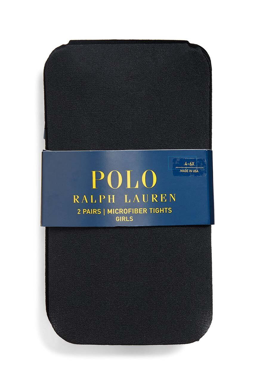 Polo Ralph Lauren Detské pančuchy 2-pak tmavomodrá farba - Pepit.sk