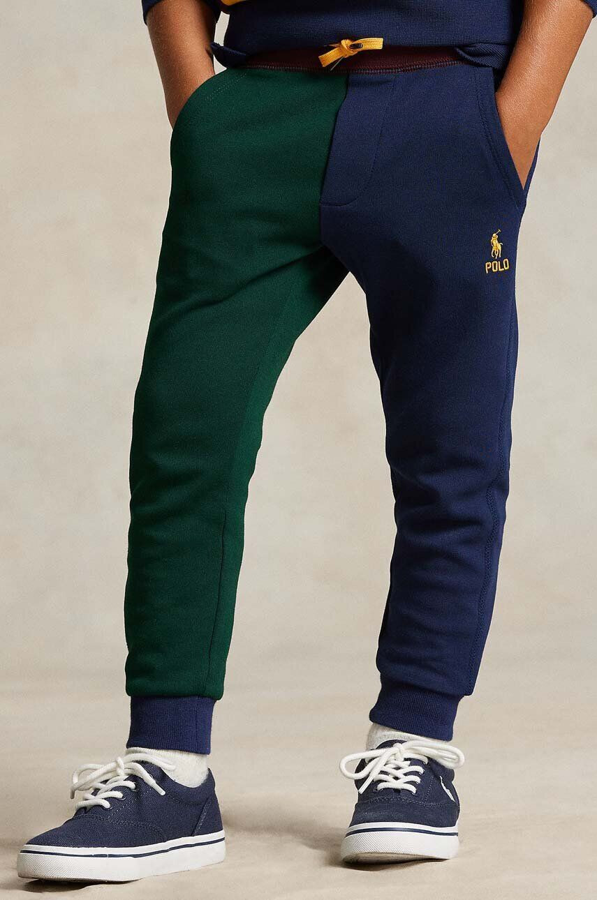 Polo Ralph Lauren Detské tepláky bordová farba s nášivkou - Pepit.sk