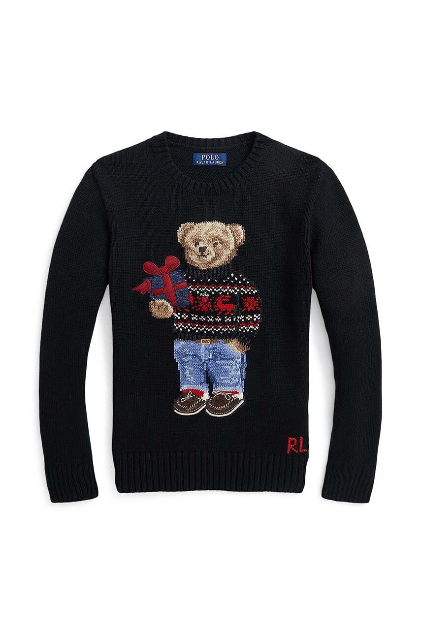 Polo Ralph Lauren Detský bavlnený sveter - Pepit.sk