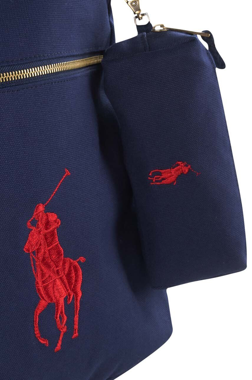 Polo Ralph Lauren Detský ruksak tmavomodrá farba malý jednofarebný - Pepit.sk