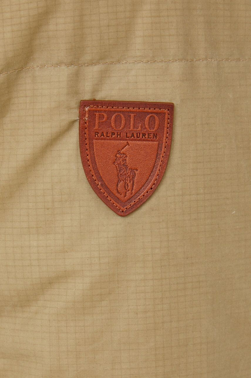 Polo Ralph Lauren Páperová bunda pánska zelená farba zimná - Pepit.sk