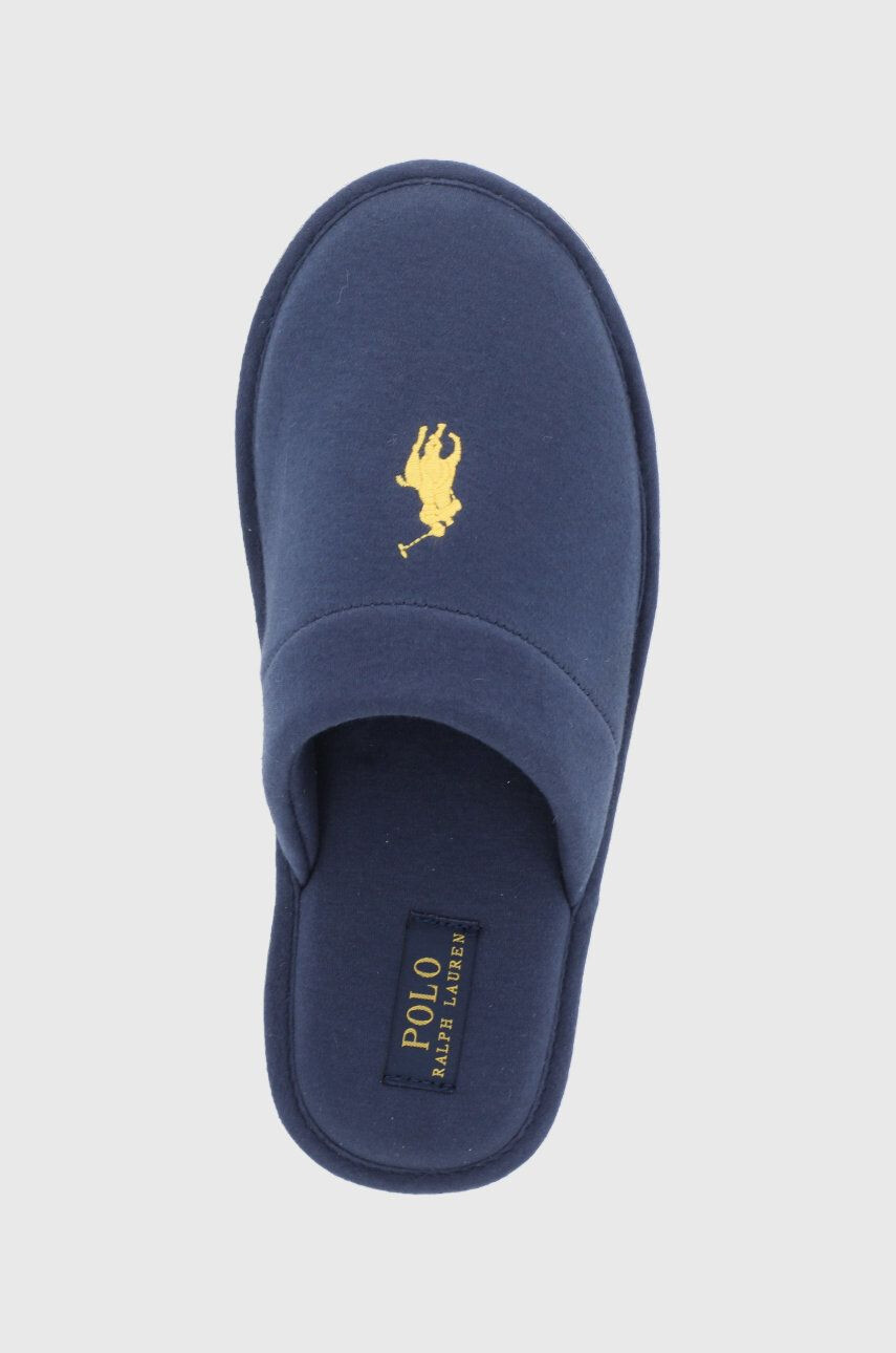 Polo Ralph Lauren Papuče tmavomodrá farba - Pepit.sk