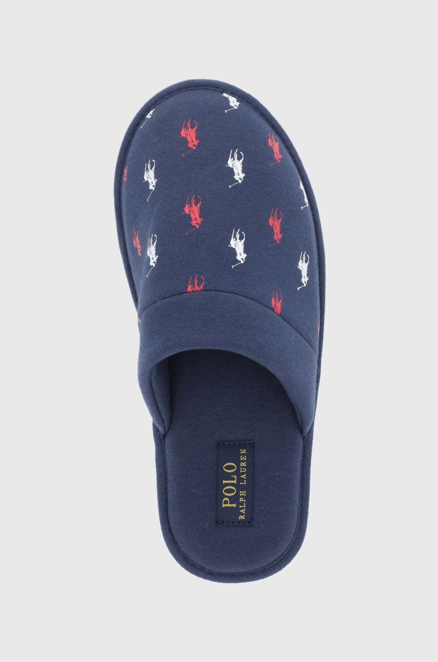 Polo Ralph Lauren Papuče Kollin tmavomodrá farba - Pepit.sk