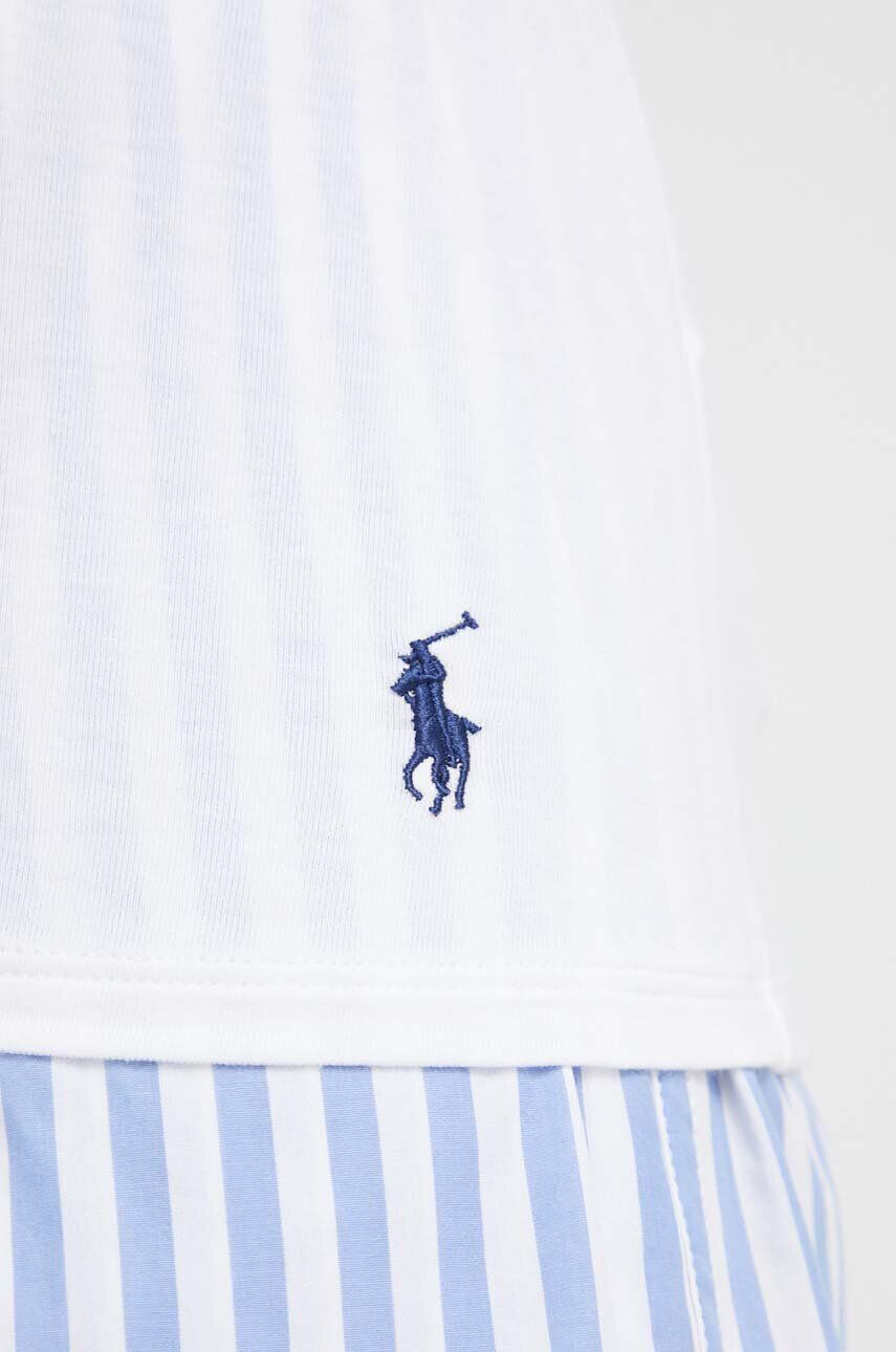 Polo Ralph Lauren Plážové tričko biela farba - Pepit.sk