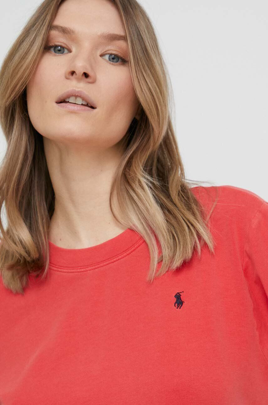 Polo Ralph Lauren Pyžamo dámska červená farba - Pepit.sk