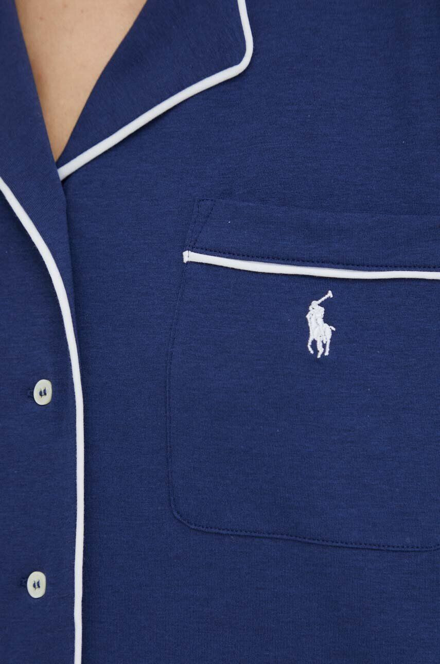 Polo Ralph Lauren Pyžamo dámska tmavomodrá farba - Pepit.sk