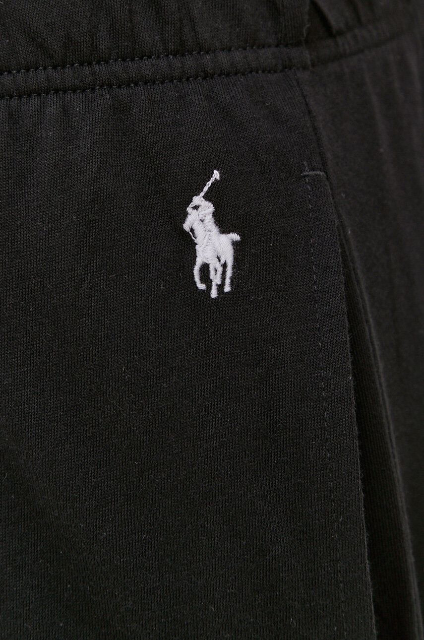 Polo Ralph Lauren Pyžamové nohavice pánske čierna farba jednofarebné - Pepit.sk