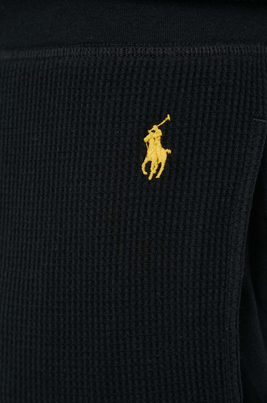 Polo Ralph Lauren Pyžamové nohavice pánske čierna farba jednofarebná - Pepit.sk