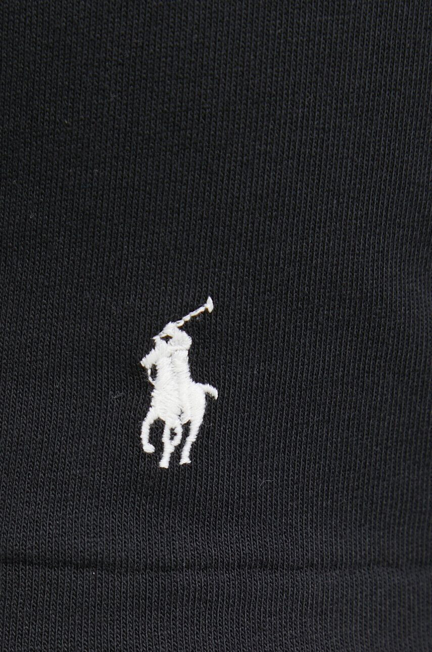 Polo Ralph Lauren Pyžamové tričko čierna farba s potlačou - Pepit.sk