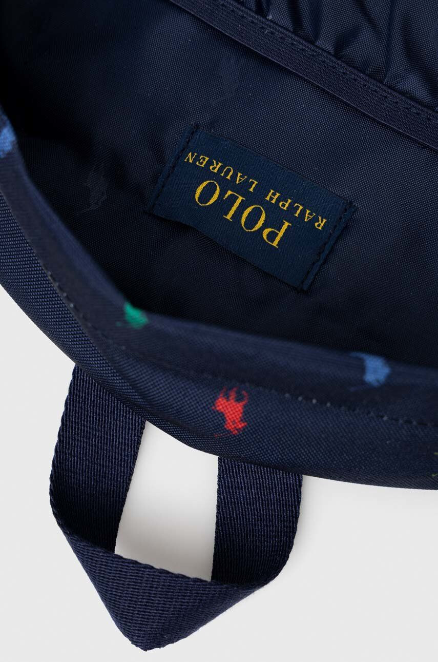 Polo Ralph Lauren Ruksak tmavomodrá farba veľký vzorovaný - Pepit.sk