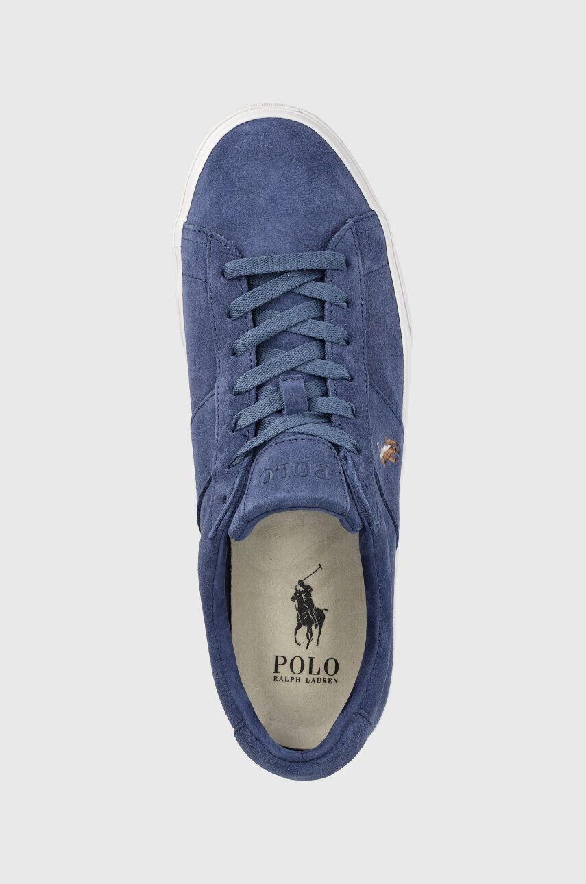 Polo Ralph Lauren Semišové tenisky SAYER tmavomodrá farba 816893732005 - Pepit.sk