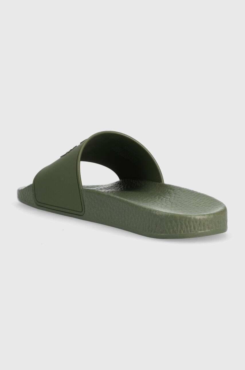 Polo Ralph Lauren Šľapky Polo Slide pánske zelená farba 809892947003 - Pepit.sk