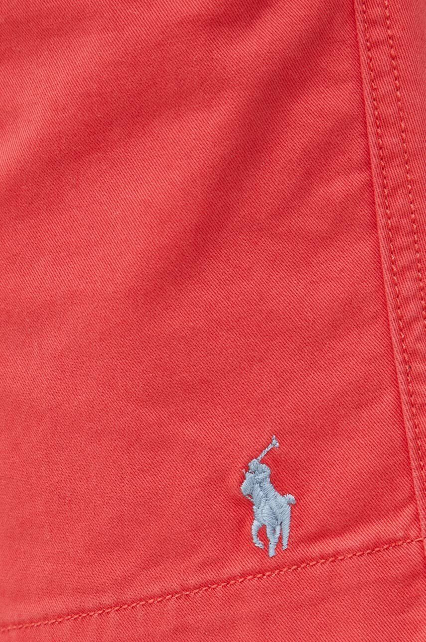 Polo Ralph Lauren Šortky pánske červená farba - Pepit.sk