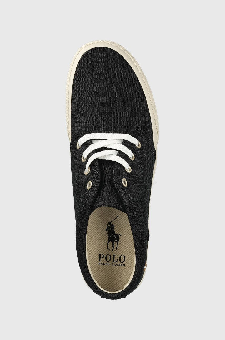 Polo Ralph Lauren Tenisky Keaton pánske čierna farba 816877820002 - Pepit.sk