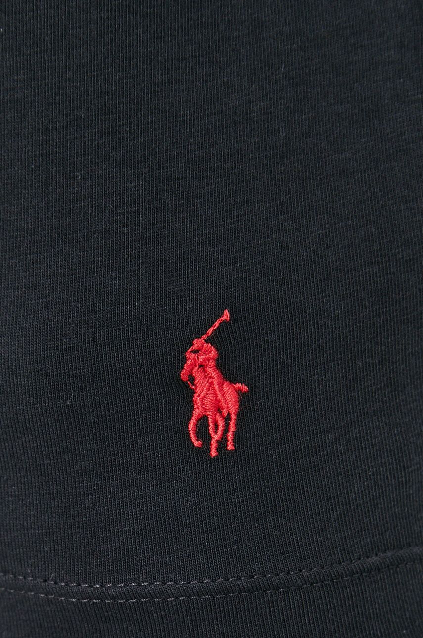 Polo Ralph Lauren Tričko (2-pack) pánske čierna farba jednofarebné - Pepit.sk