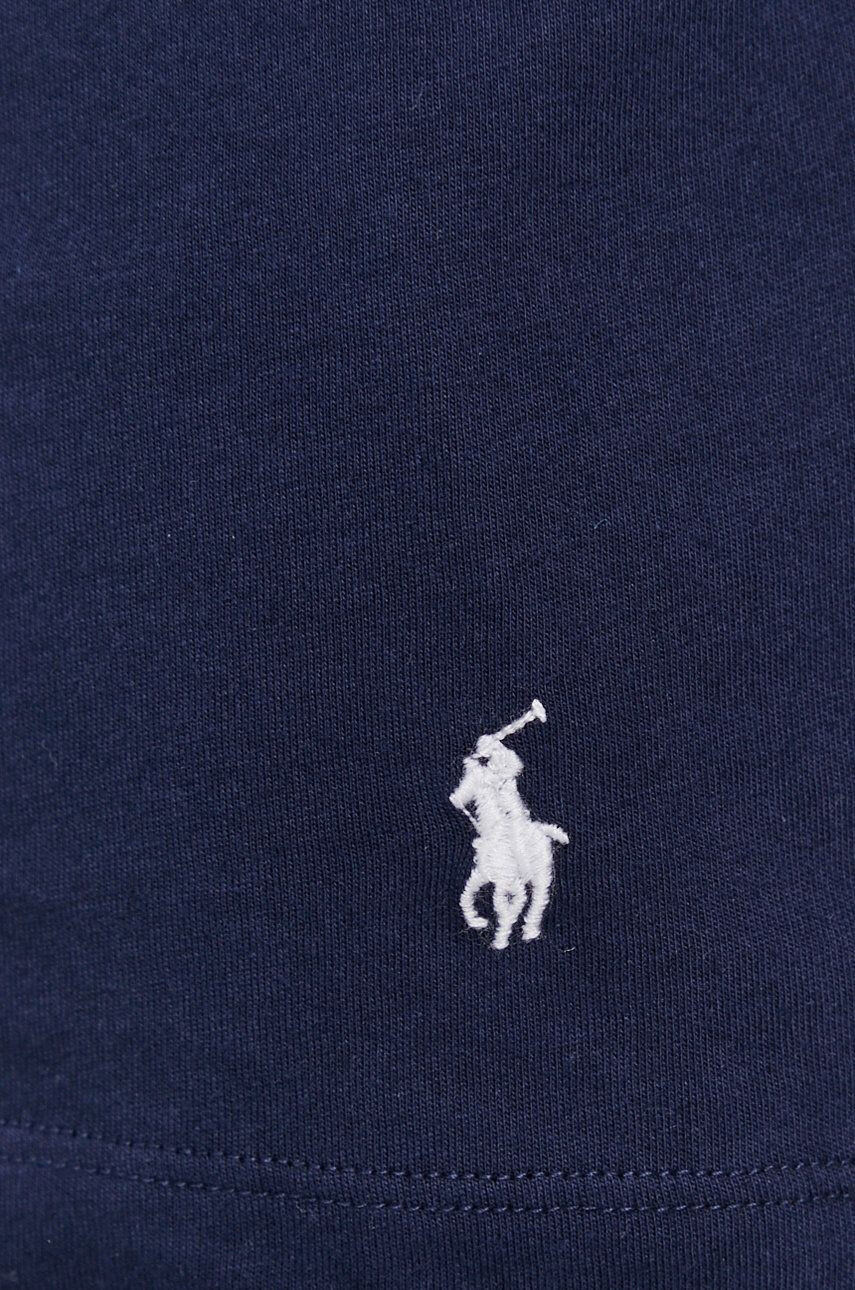 Polo Ralph Lauren Tričko (3-pack) pánske tmavomodrá farba jednofarebné - Pepit.sk