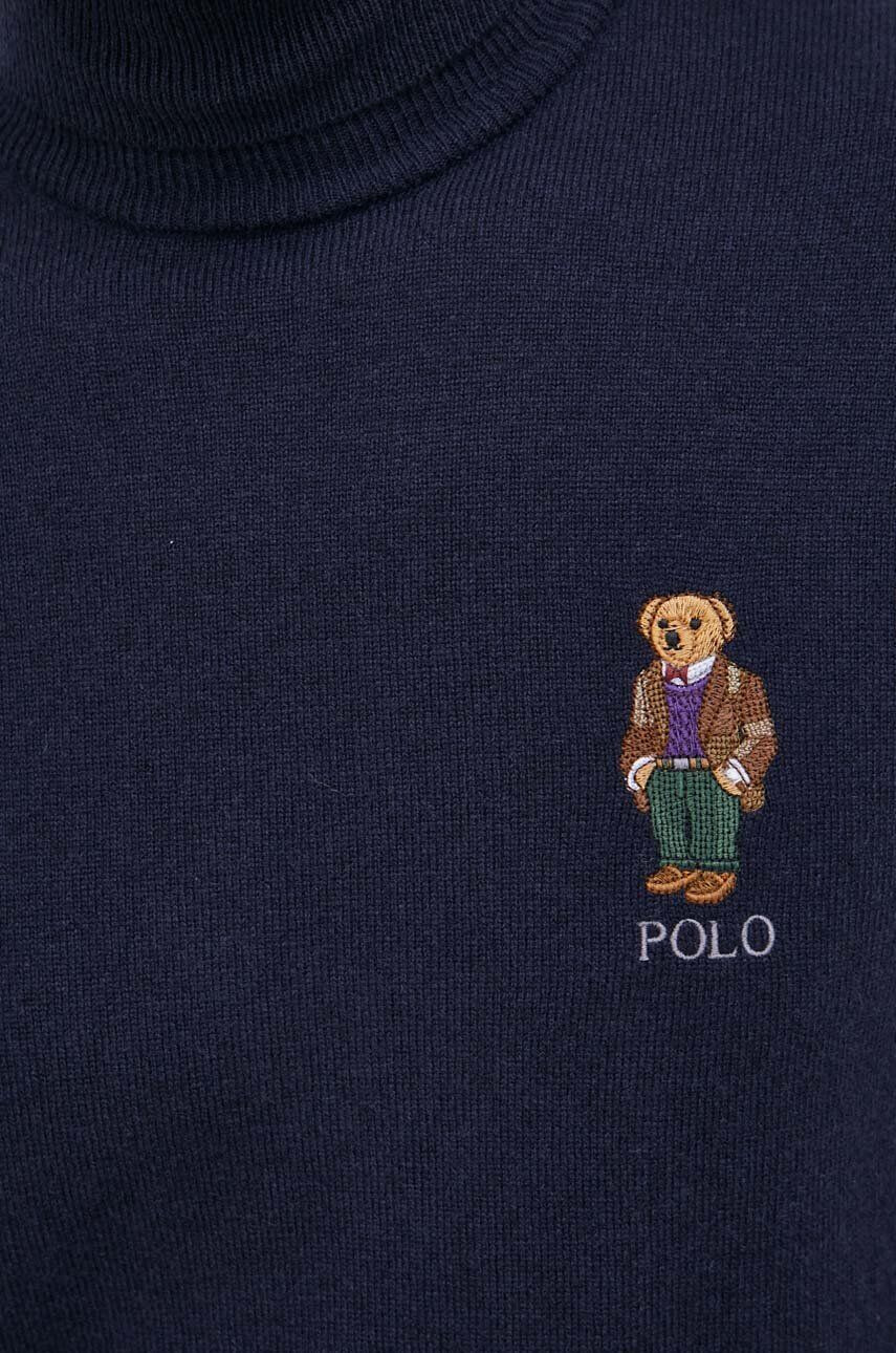 Polo Ralph Lauren Vlnený sveter pánsky béžová farba - Pepit.sk