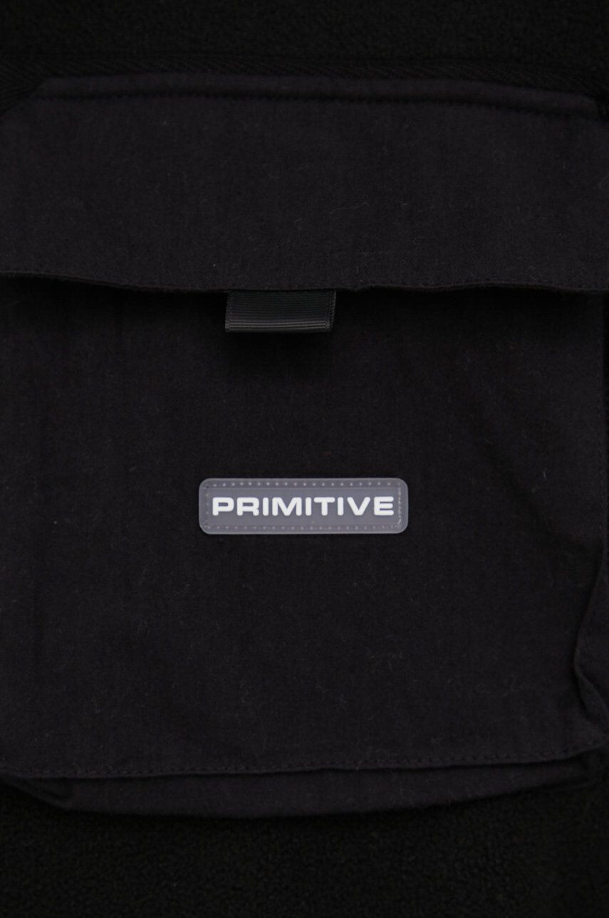 Primitive Mikina Cut N Sew pánska šedá farba s nášivkou - Pepit.sk