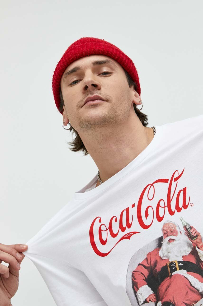 Produkt by Jack & Jones Bavlnené tričko x Coca Cola - Pepit.sk