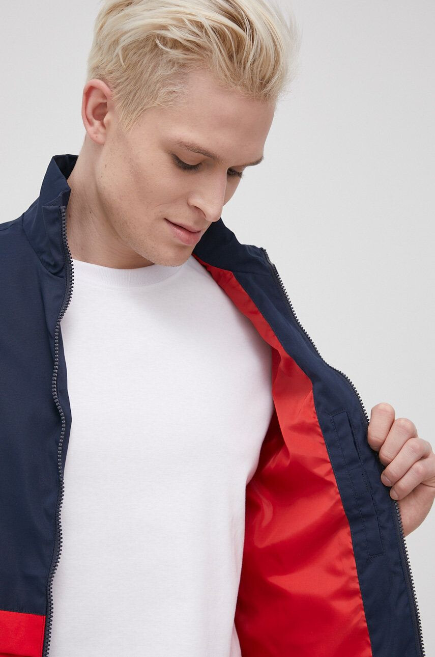 Produkt by Jack & Jones Bunda pánska tmavomodrá farba prechodná - Pepit.sk