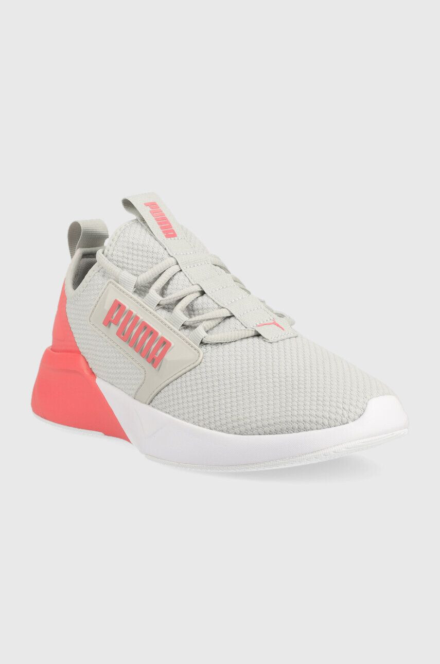 Puma Bežecké topánky retaliate mesh čierna farba na plochom podpätku - Pepit.sk