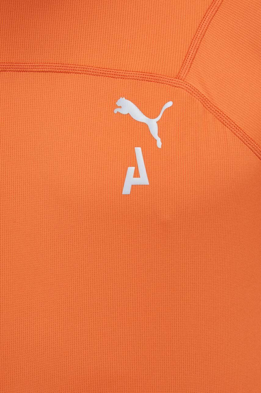 Puma Bežecké tričko Seasons oranžová farba jednofarebné - Pepit.sk