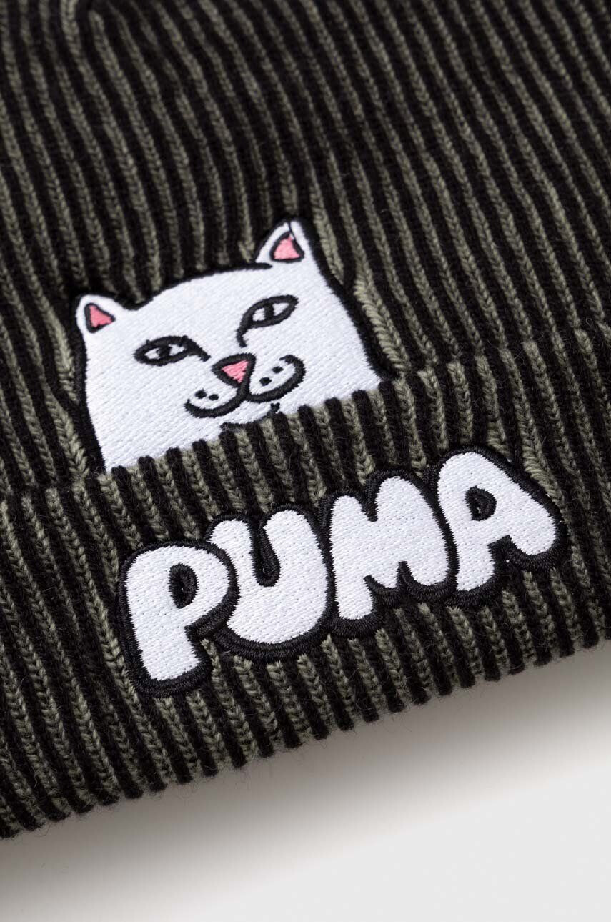 Puma Čiapka s prímesou vlny x RIPNDIP čierna farba - Pepit.sk