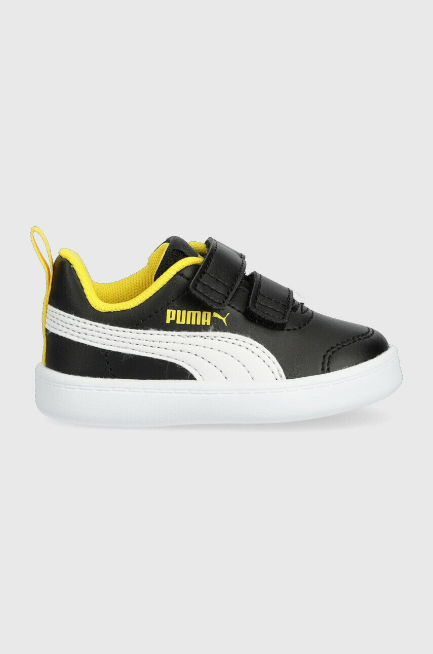 Puma Detské tenisky Courtflex v2 V Inf čierna farba - Pepit.sk