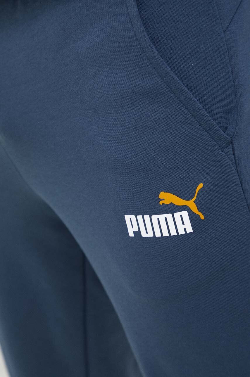 Puma Nohavice pánske tmavomodrá farba jednofarebné - Pepit.sk