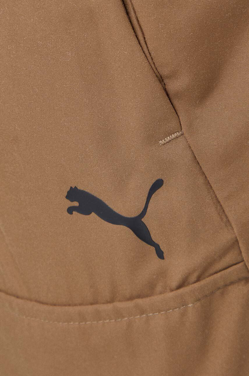 Puma Nohavice pánske hnedá farba jednofarebné - Pepit.sk