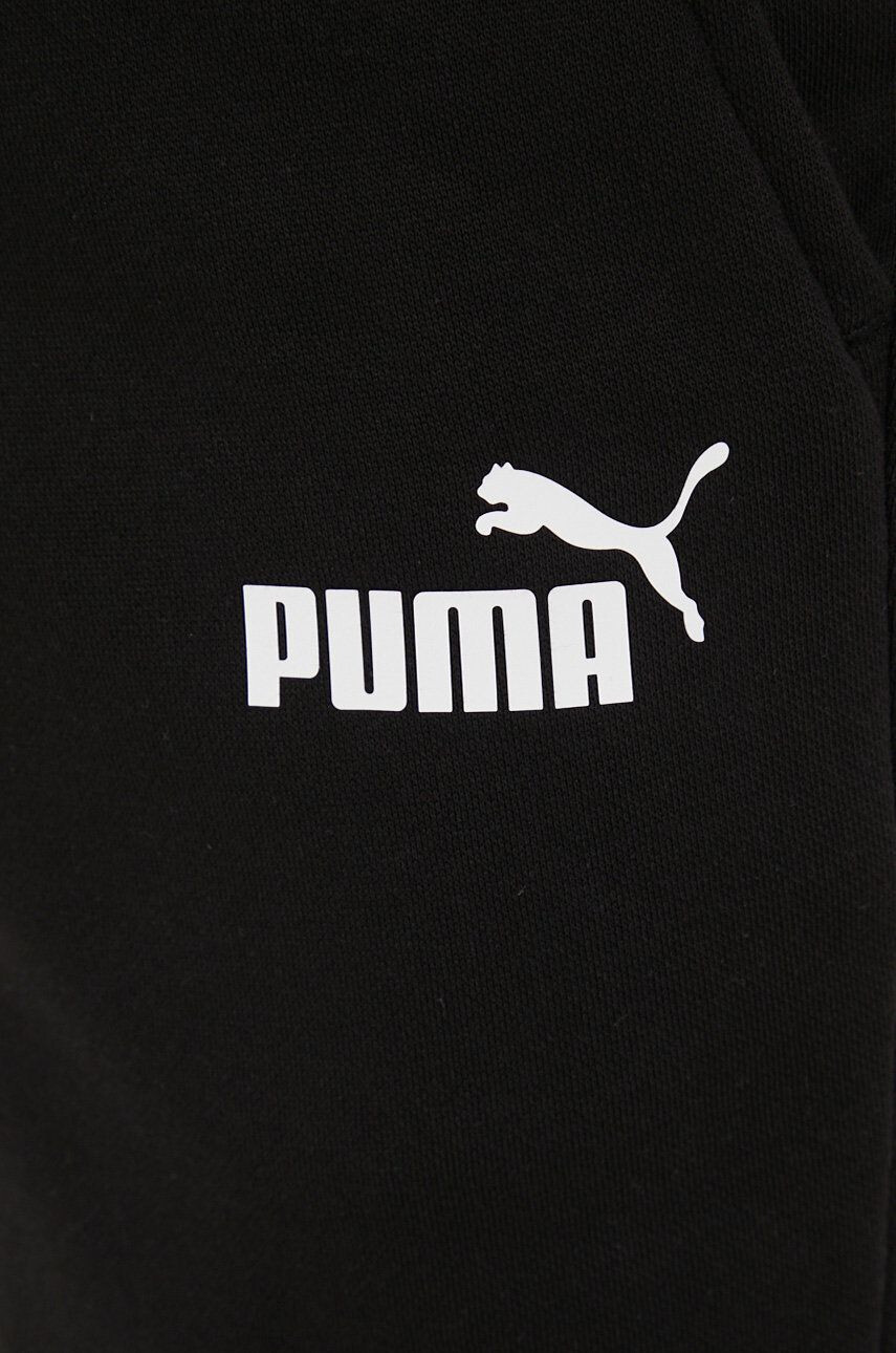 Puma Nohavice 586714 pánske čierna farba s potlačou - Pepit.sk