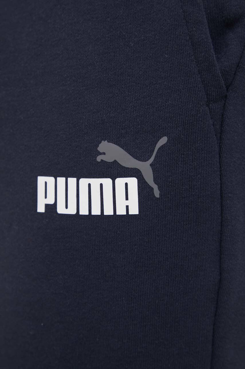 Puma Nohavice 586768 pánske tmavomodrá farba jednofarebné - Pepit.sk