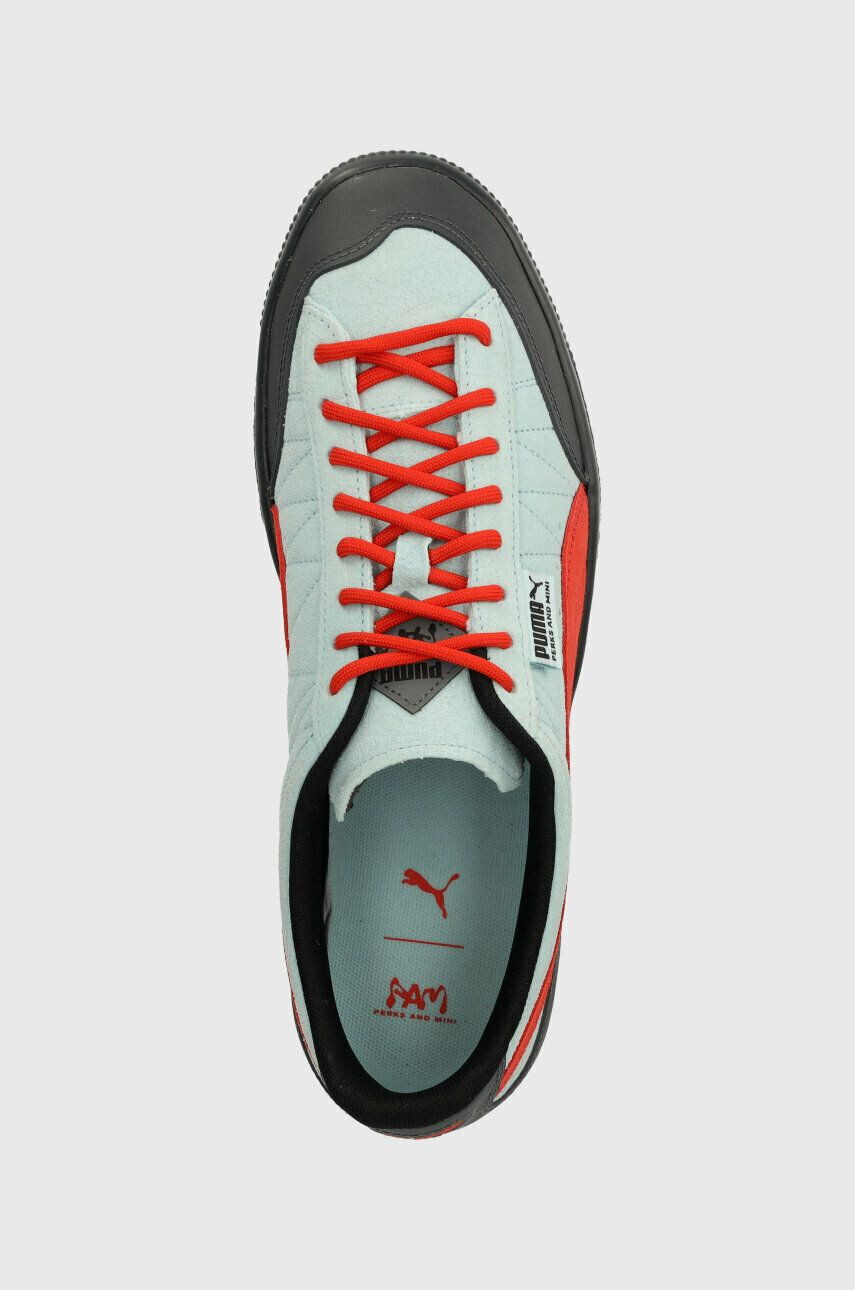 Puma Semišové tenisky Clyde Rubber PAM tyrkysová farba - Pepit.sk